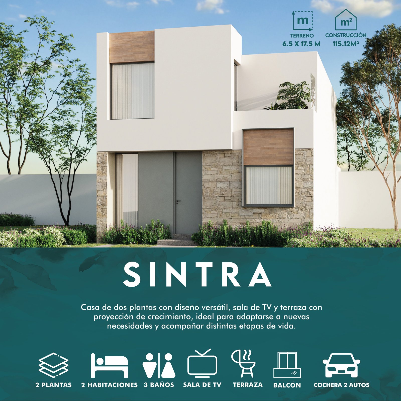 Ficha técnica del modelo Sintra